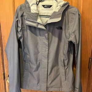 The North Face Gray Utility Jacket with Hood